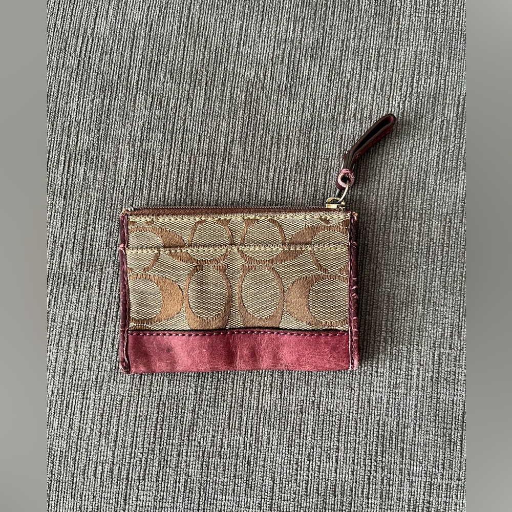 Coach keychain ID case - Picture 2 of 3